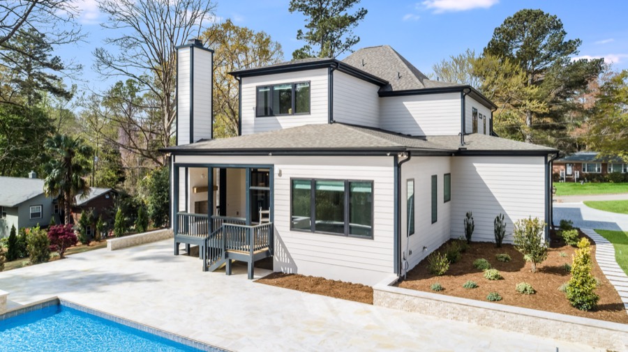 210 Hinton Rear Elevation