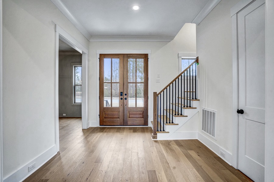 Double Door Entryway