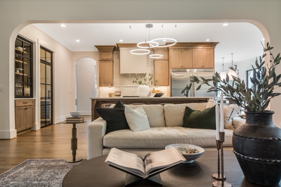 McLaurin Farms open family room