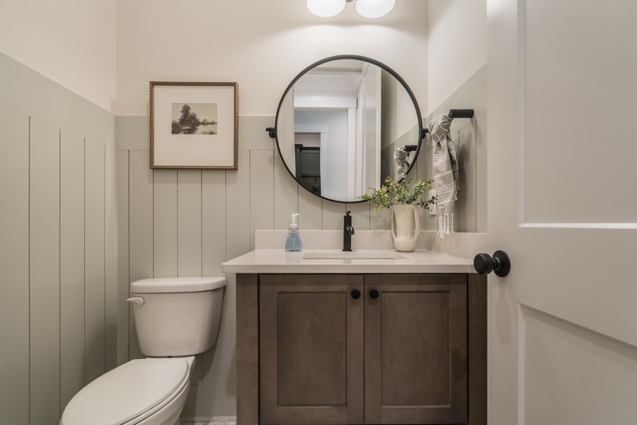 Sage Powder Room